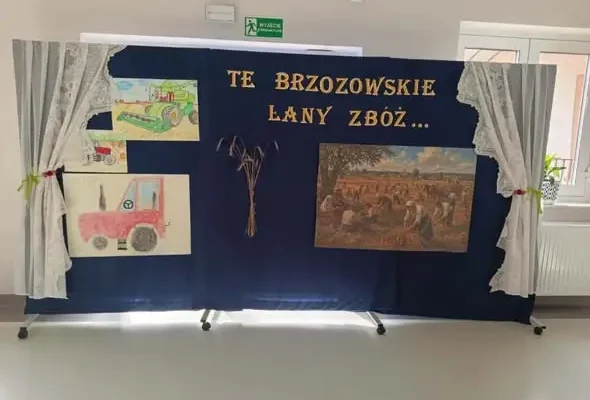 Dożynki w Brzozowie Starym: uczniowie przypomnieli wartości z „Nad Niemnem”