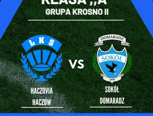 Sokół Domaradz gra w Haczowie. Mecz 6. kolejki już w niedzielę