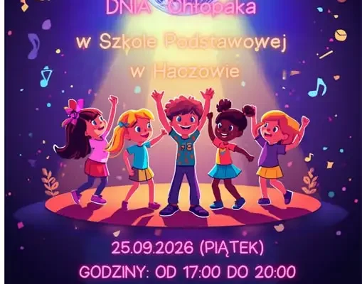 Dyskoteka szkolna dla klas IV–VIII już 25 września