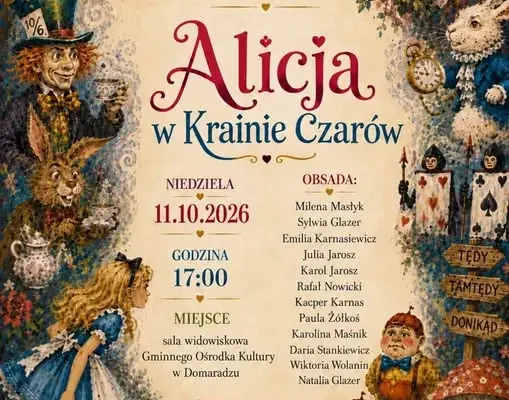 Teatr ECHO z Jasienicy Rosielnej wystąpi w Domaradzu. Spektakl dla dzieci i dorosłych