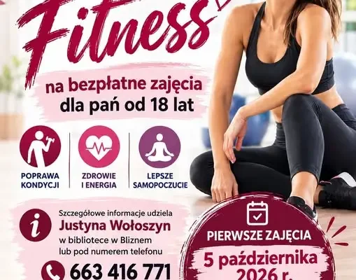 Bezpłatne zajęcia fitness dla pań w Orzechówce – start już 5 października