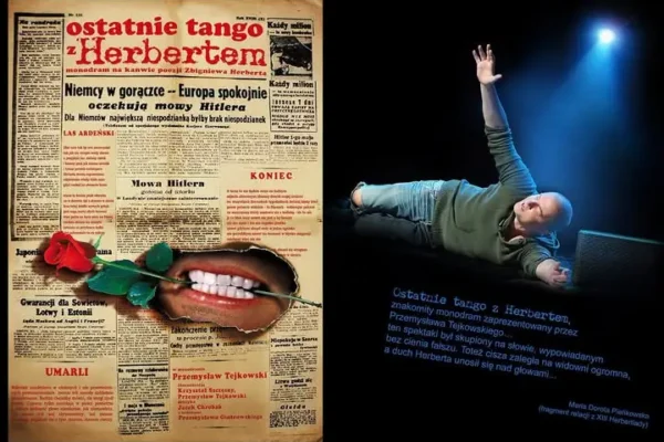 Monodram „Ostatnie tango z Herbertem” w Brzozowie – wstęp wolny