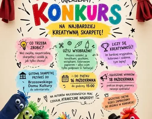 Konkurs na najkreatywniejszą skarpetkę w Brzozowie – zostały tylko 2 dni