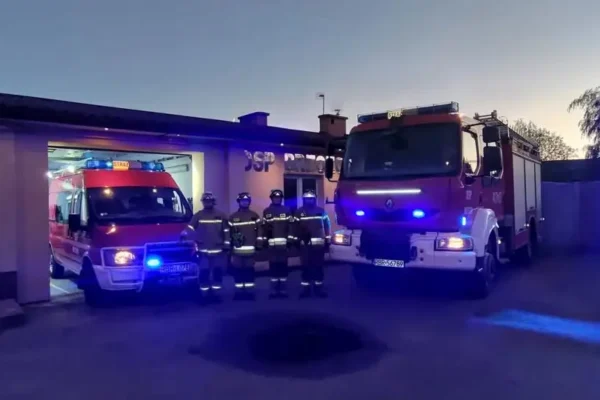 Tragedia w Nisku: dwaj strażacy zginęli podczas akcji gaśniczej