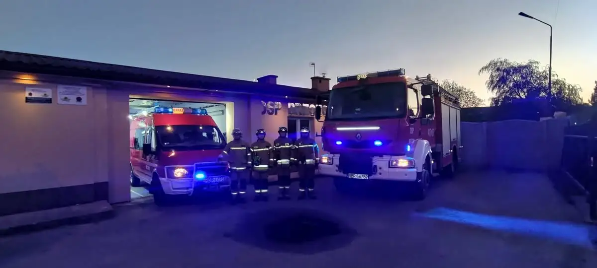 Tragedia w Nisku: dwaj strażacy zginęli podczas akcji gaśniczej
