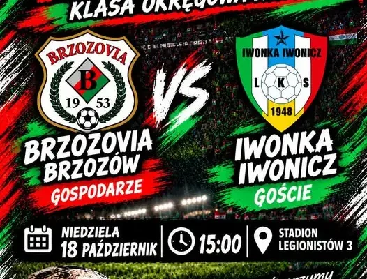 Seniorzy z Krosna zapraszają na mecz z LKS Iwonka Iwonicz